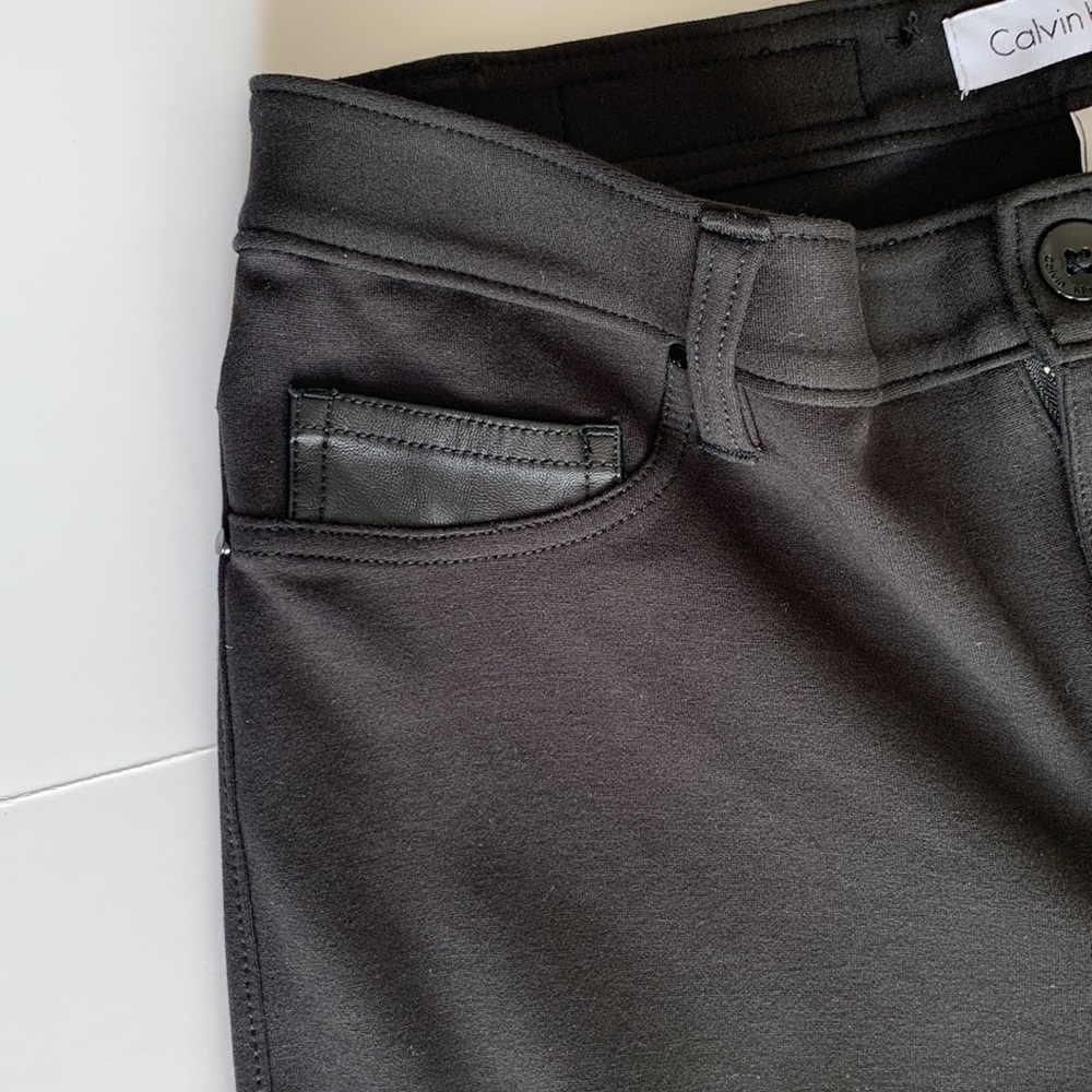 CALVIN KLEIN BLACK PANTS - Picture 7 of 11